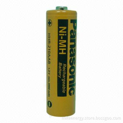 NiMH Battery Pack with 2100mAh Capacity and 1.2V Nominal Voltage